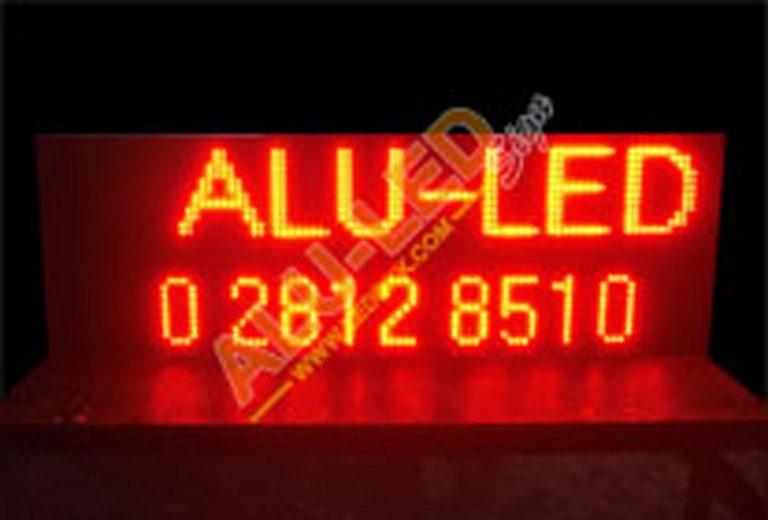LED MESSAGE MOVING SIGN