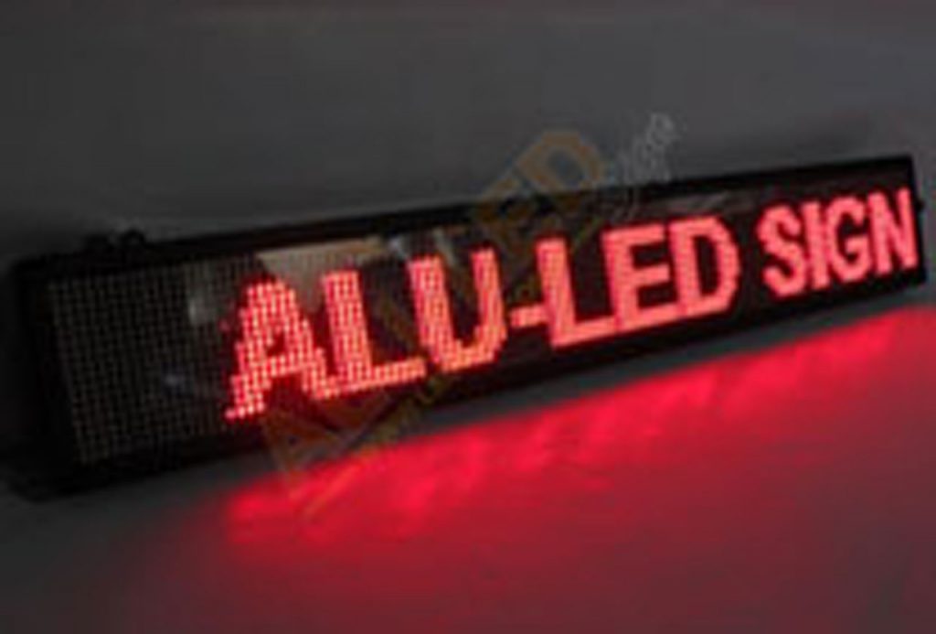 LED MESSAGE MOVING SIGN